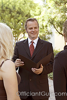 wedding officiant, wedding ceremonies